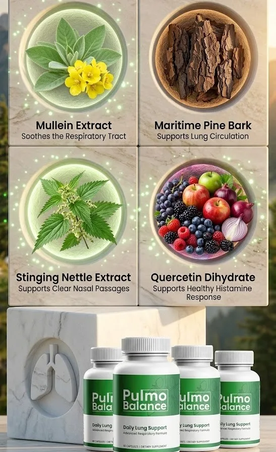 Pulmo Balance 7 Natural Ingredients