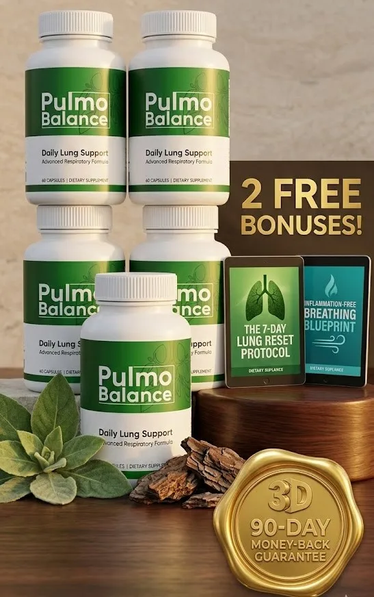 Pulmo Balance Natural Lung Health Supplement